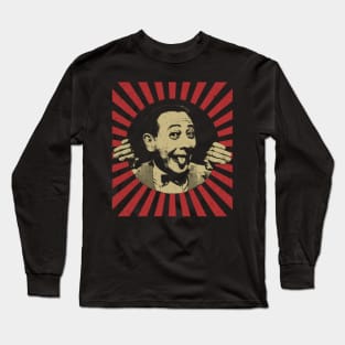 Pee Wee Herman Shows Long Sleeve T-Shirt